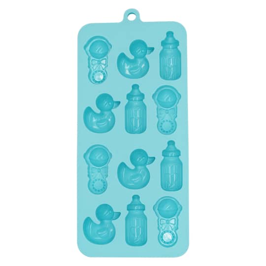 Rattle, Bottle &#x26; Duck Silicone Candy Mold by Celebrate It&#x2122;